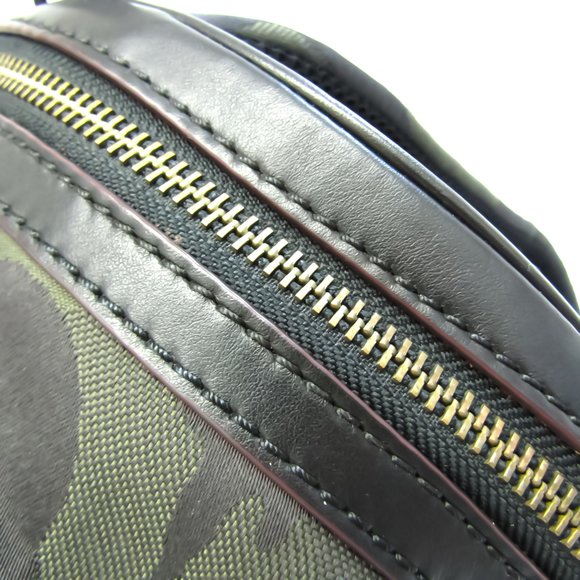 COACH Academy Backpack With Wild Beast Print 29476 Unisex Canvas,Leather Backpac - Picture 7 of 9